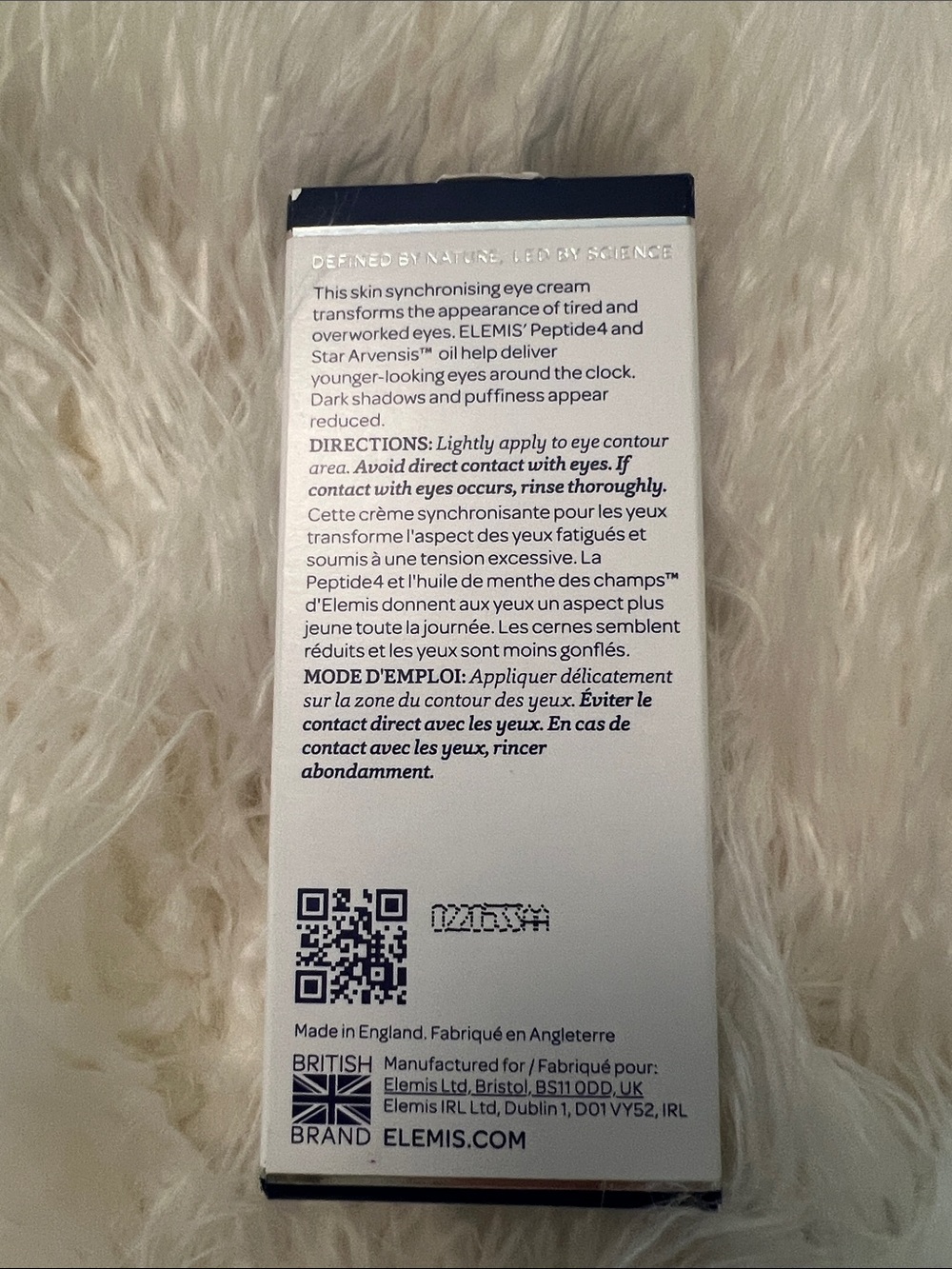 ELEMIS Peptide4 Eye Recovery Cream - White and Navy Accent - Picture 2 of 2